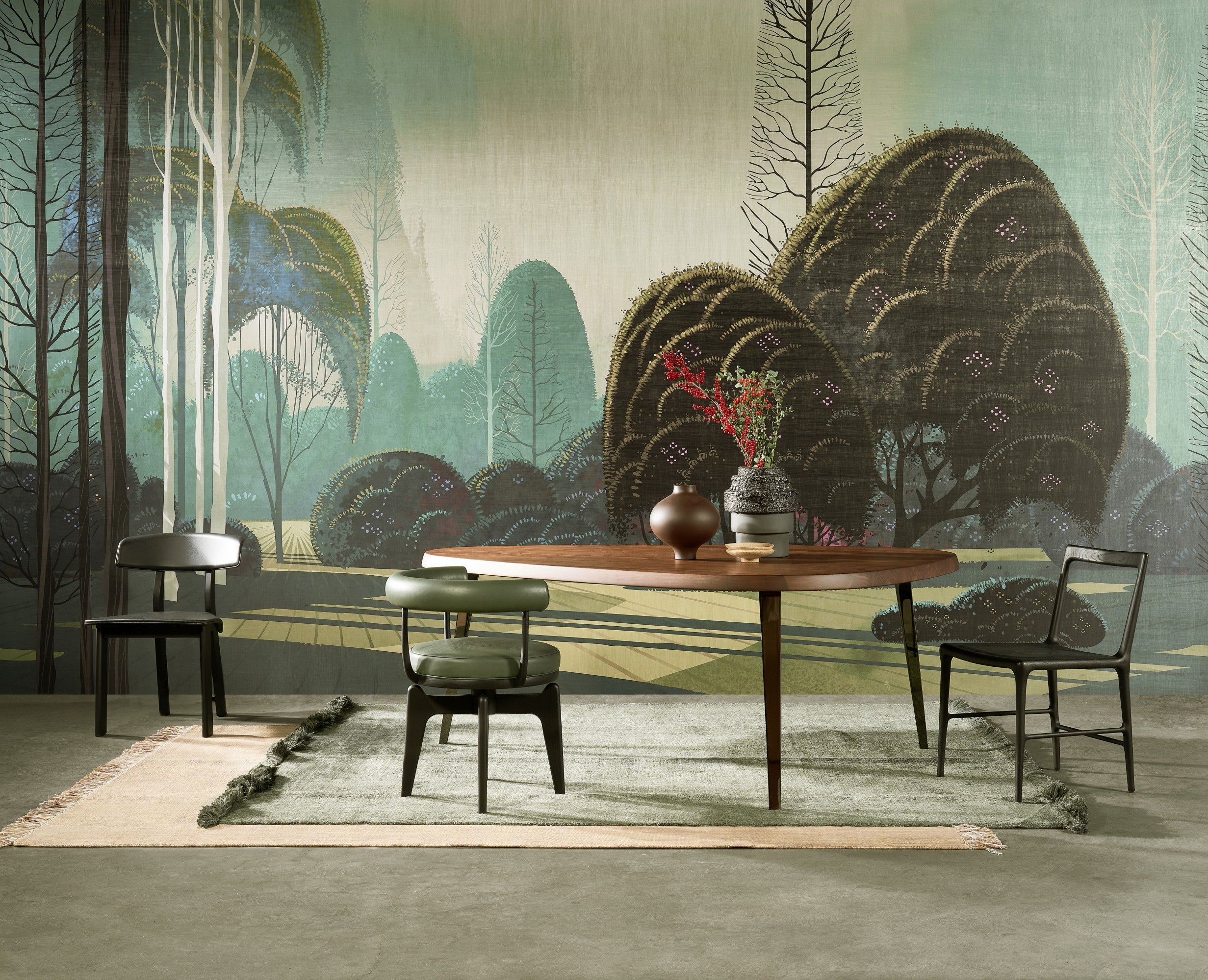 Le Jardin Mystique Wallpanel by Arte
