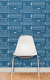 Do You Live in a Town? Wallpaper by Mini Moderns