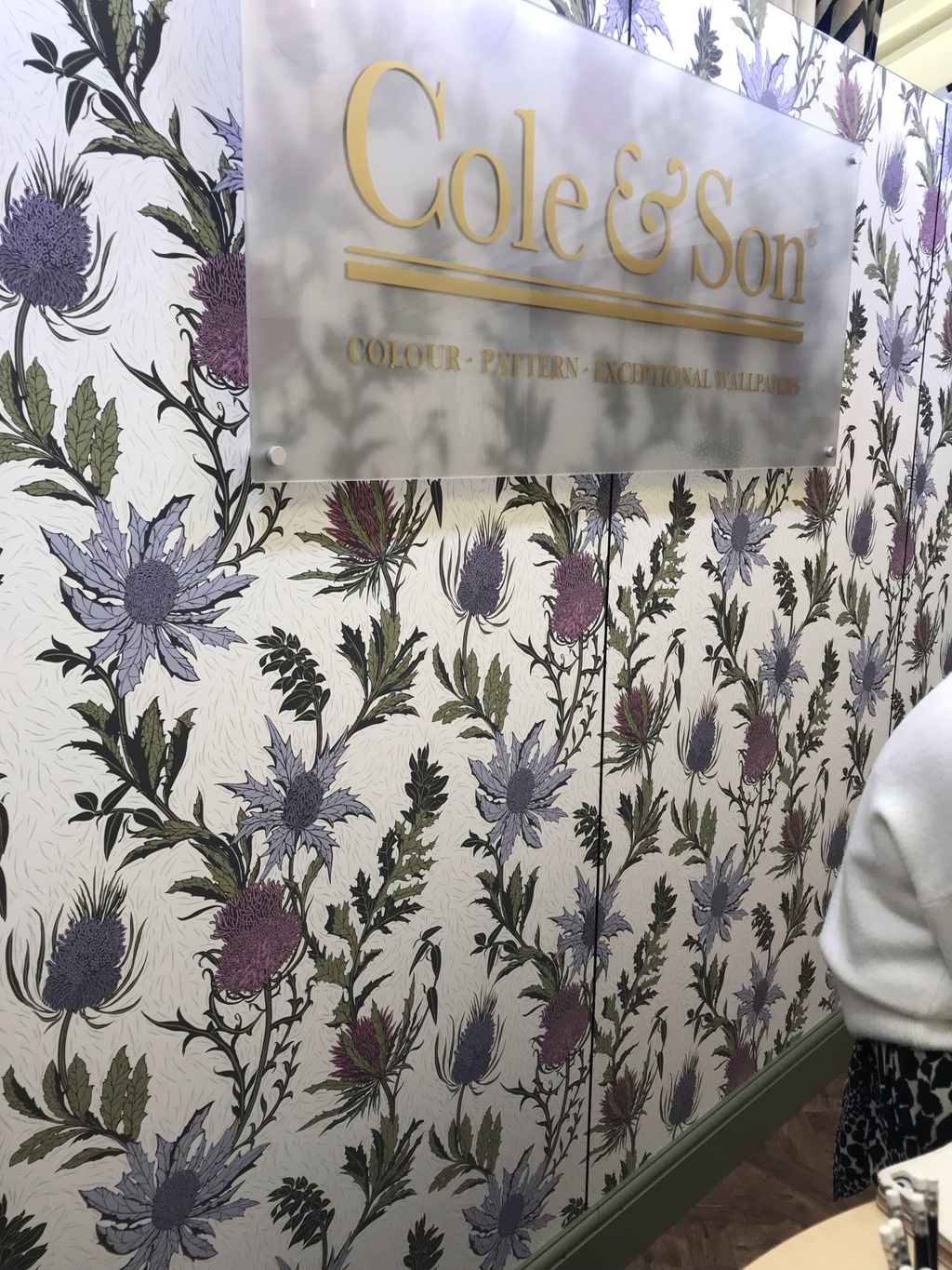 Thistle Wallpaper by Cole & Son