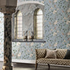 Elenora Print Superwide Wallpaper by Zoffany (Sold per Lineal Metre)