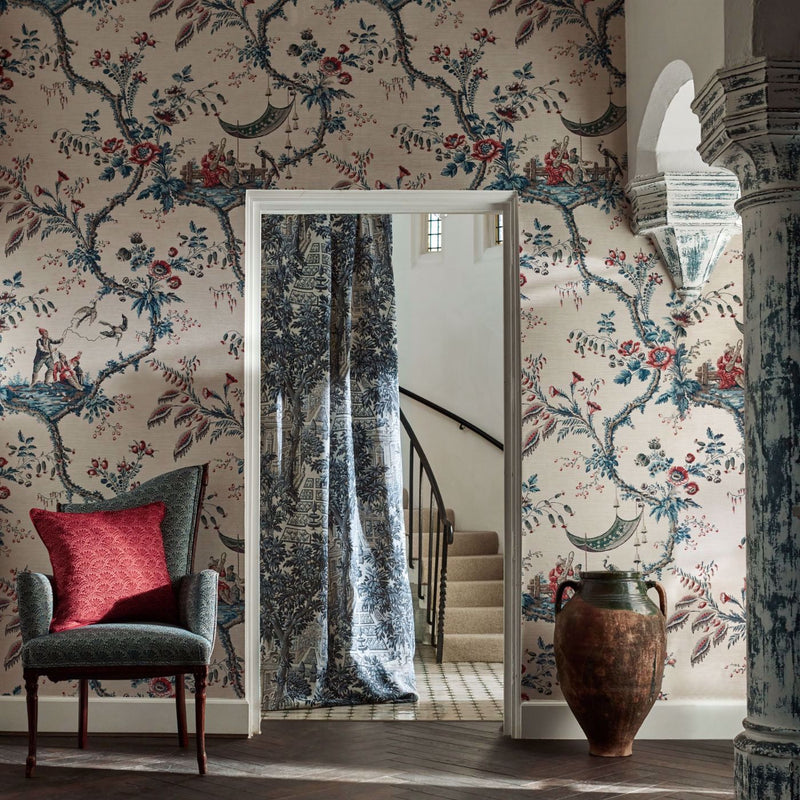 Emperors Musician Superwide Wallpaper by Zoffany (Sold per Lineal Metre)