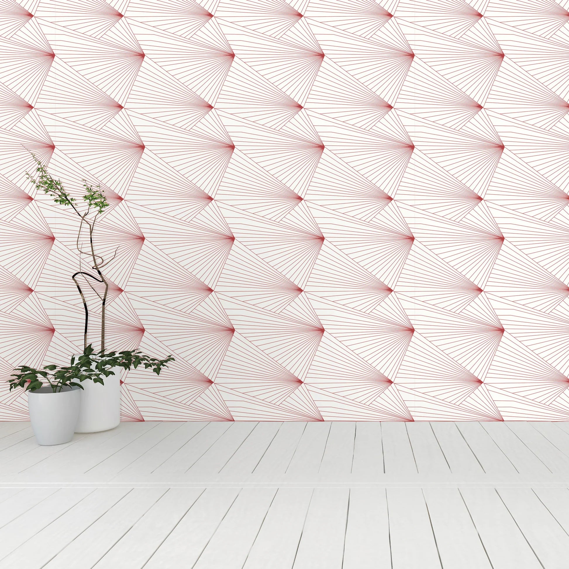 Fan Wallpaper by Erica Wakerly