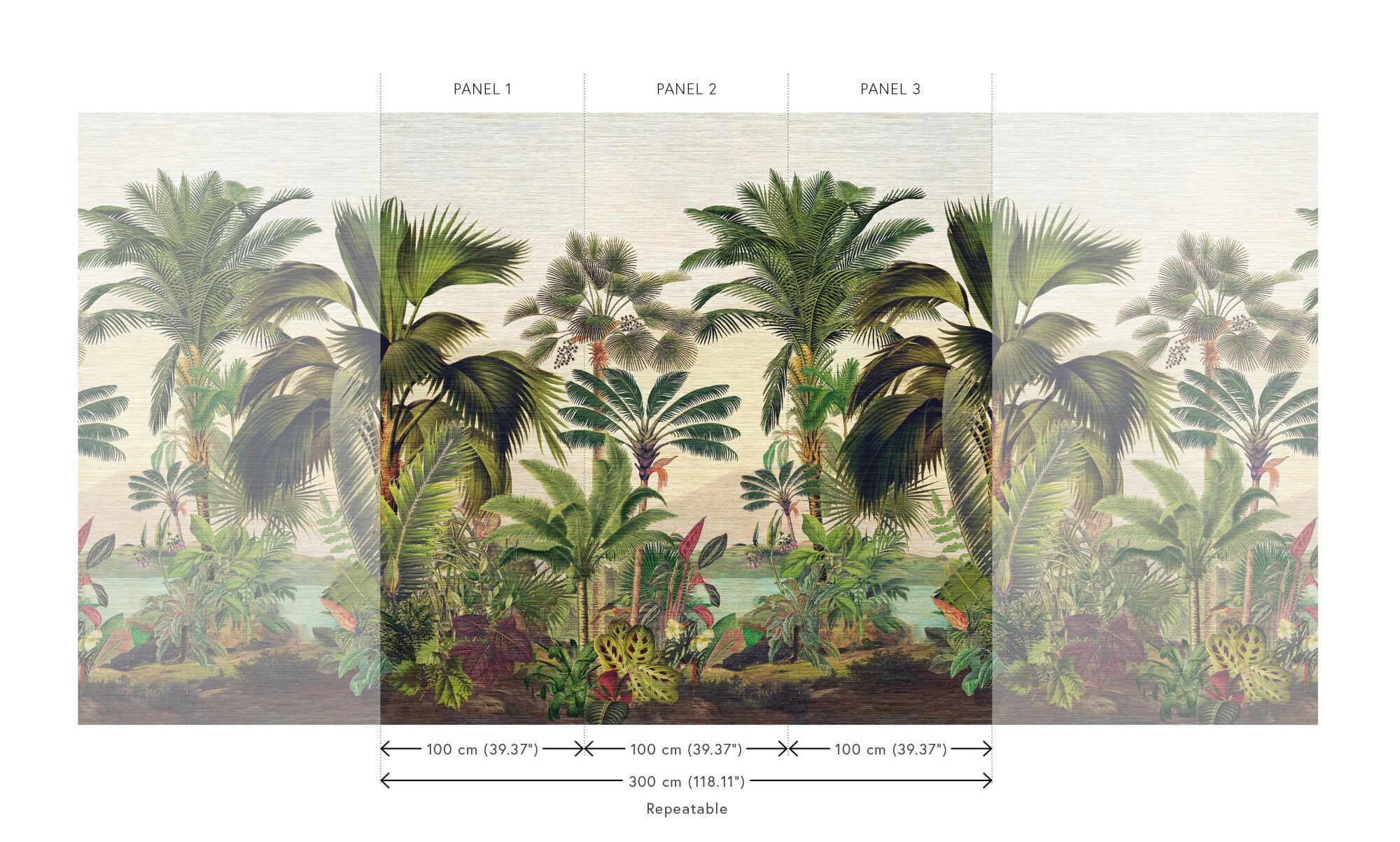 Rěverie Tropicale Mural