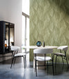 Bounty Leaves Wallpaper by Arte