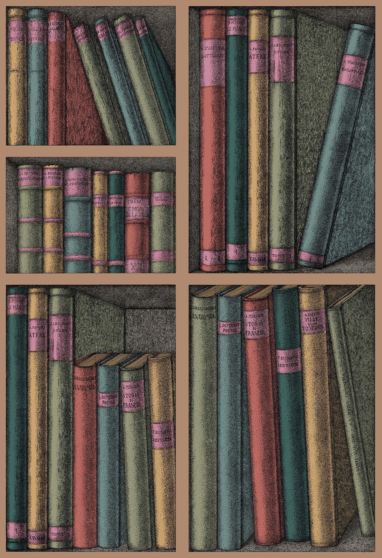 Ex Libris Wallpaper by Cole & Son
