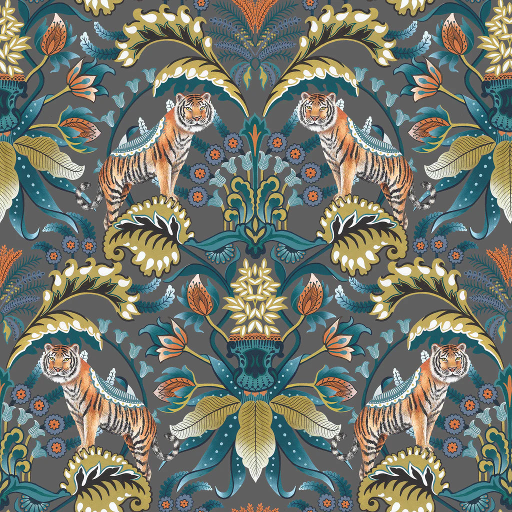 Exotic Tiger Wallpaper by Graduate Collection