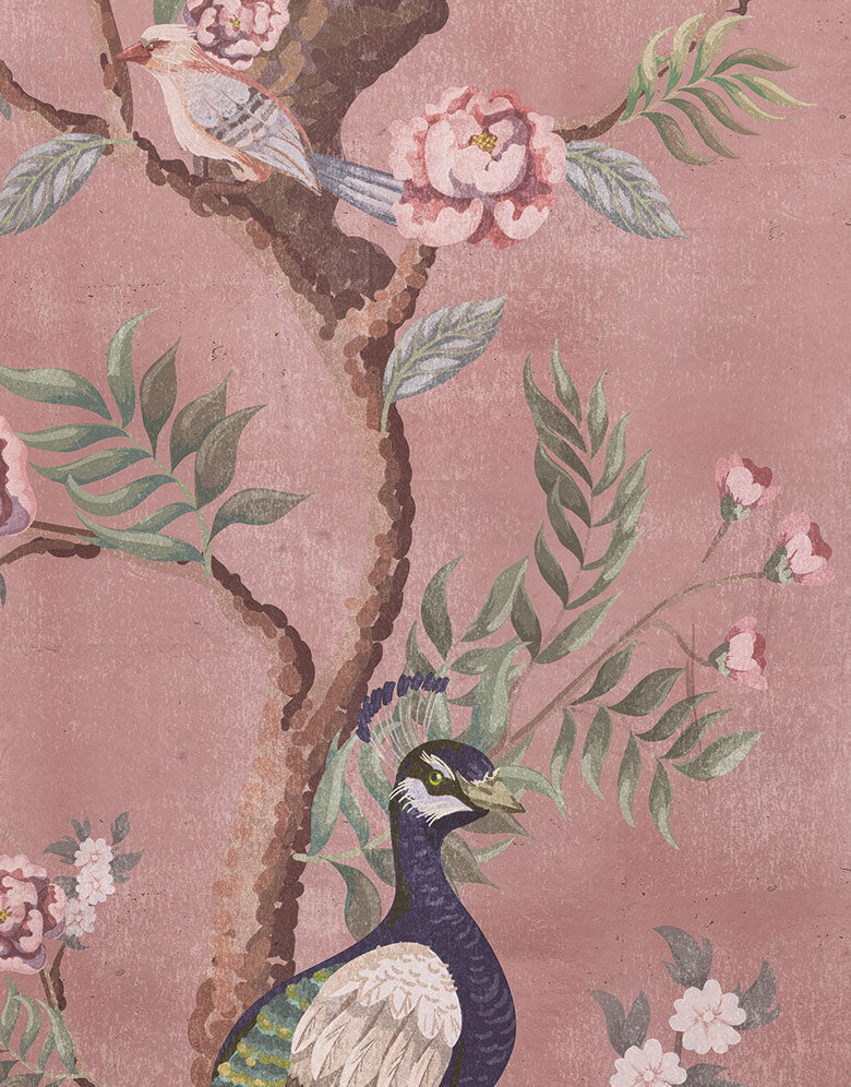 Kubla Khan Chinoiserie Wallpaper by Feathr