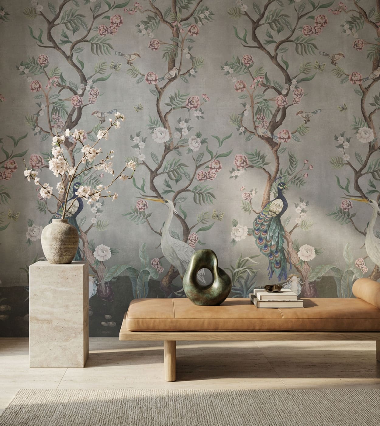 Kubla Khan Chinoiserie Wallpaper by Feathr
