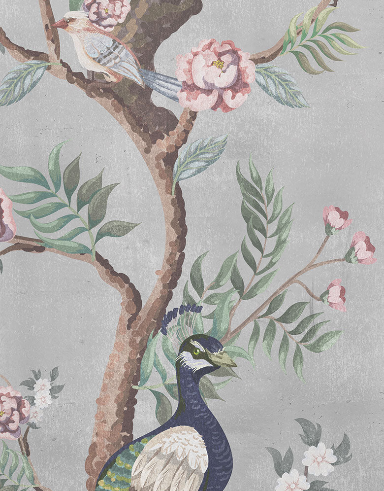 Kubla Khan Chinoiserie Wallpaper by Feathr