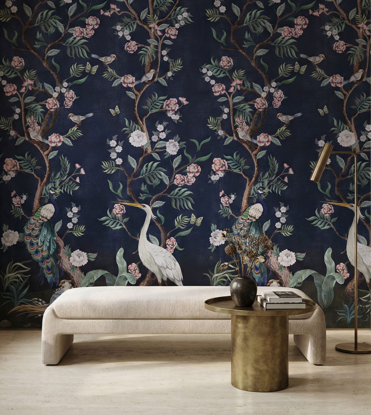 Kubla Khan Chinoiserie Wallpaper by Feathr