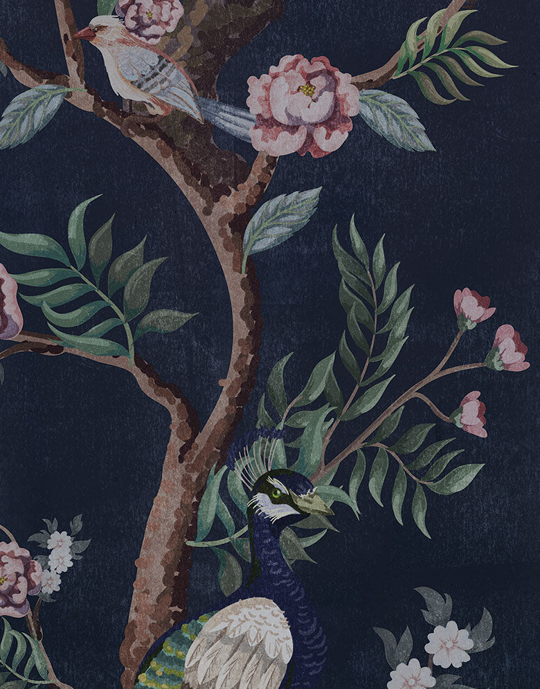 Kubla Khan Chinoiserie Wallpaper by Feathr