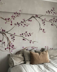 Takeda Cherry Blossom Mural by Feathr