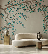 Takeda Cherry Blossom Mural by Feathr