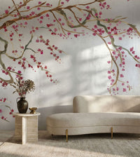 Takeda Cherry Blossom Mural by Feathr