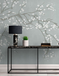 Takeda Cherry Blossom Mural by Feathr