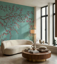 Takeda Cherry Blossom Mural by Feathr