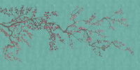 Takeda Cherry Blossom Mural by Feathr