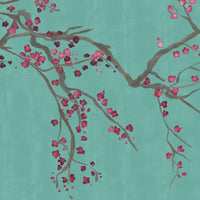 Takeda Cherry Blossom Mural by Feathr