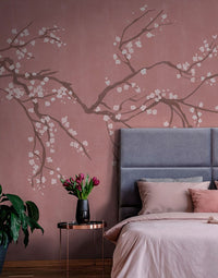 Takeda Cherry Blossom Mural by Feathr
