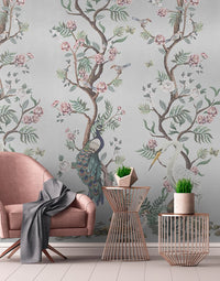 Hirosaki Chinoiserie Mural by Feathr