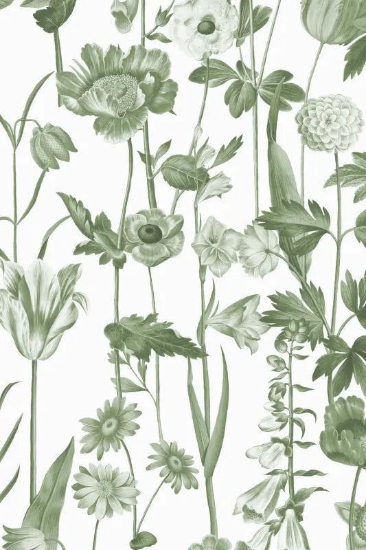 Posie Beige Wallpaper by Hovia