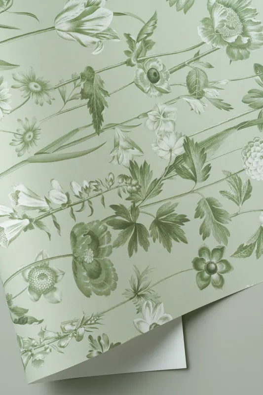 Posie Beige Wallpaper by Hovia