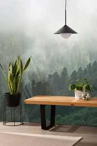 Misty Valley Mural by Hovia