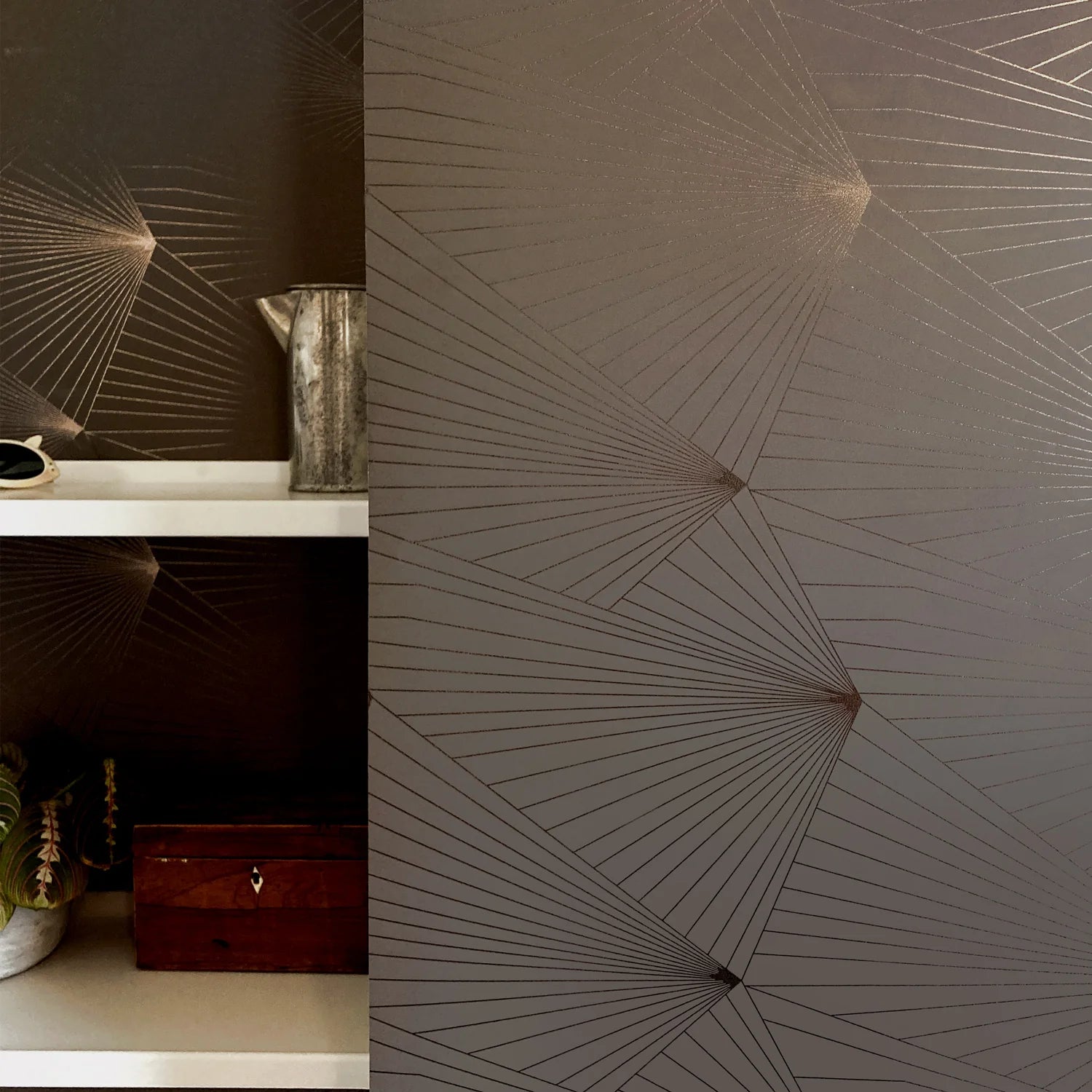 Fan Wallpaper by Erica Wakerly