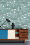 Festival Wallpaper by Mini Moderns