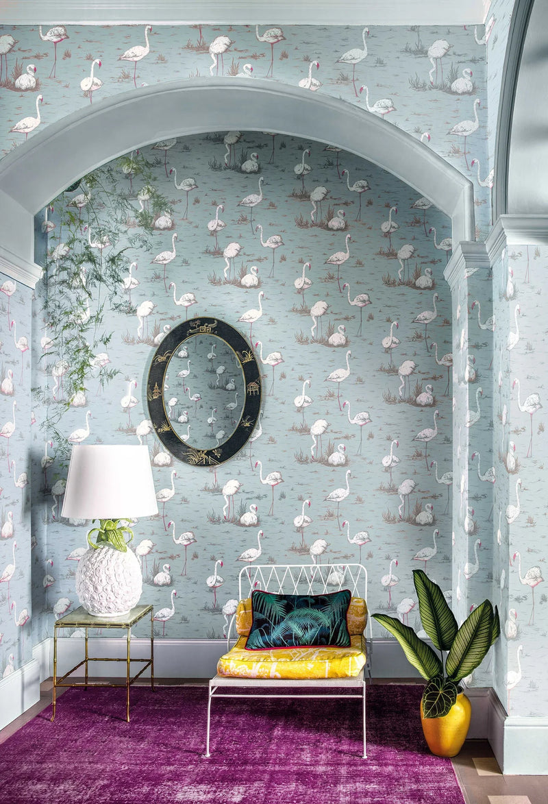 Flamingos Wallpaper by Cole & Son