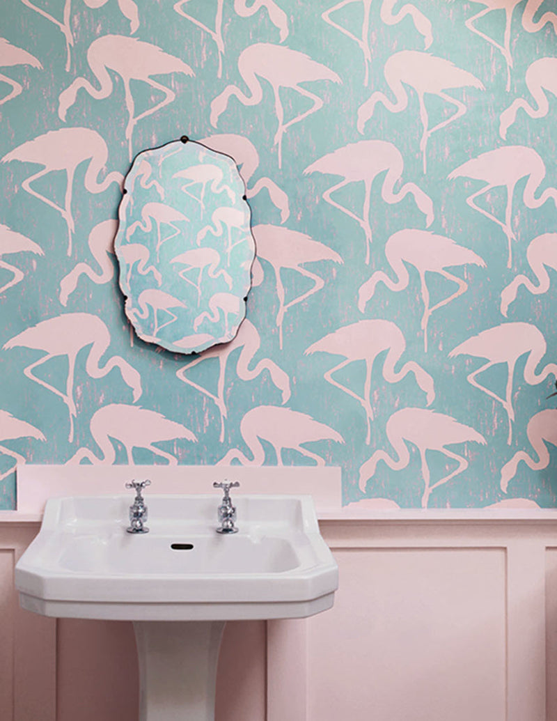 Flamingo Wallpaper by Sanderson