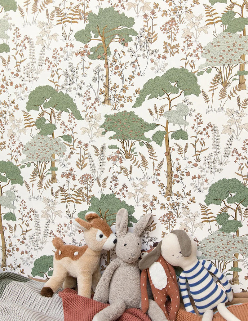 Woods Flaner Wallpaper by Casadeco