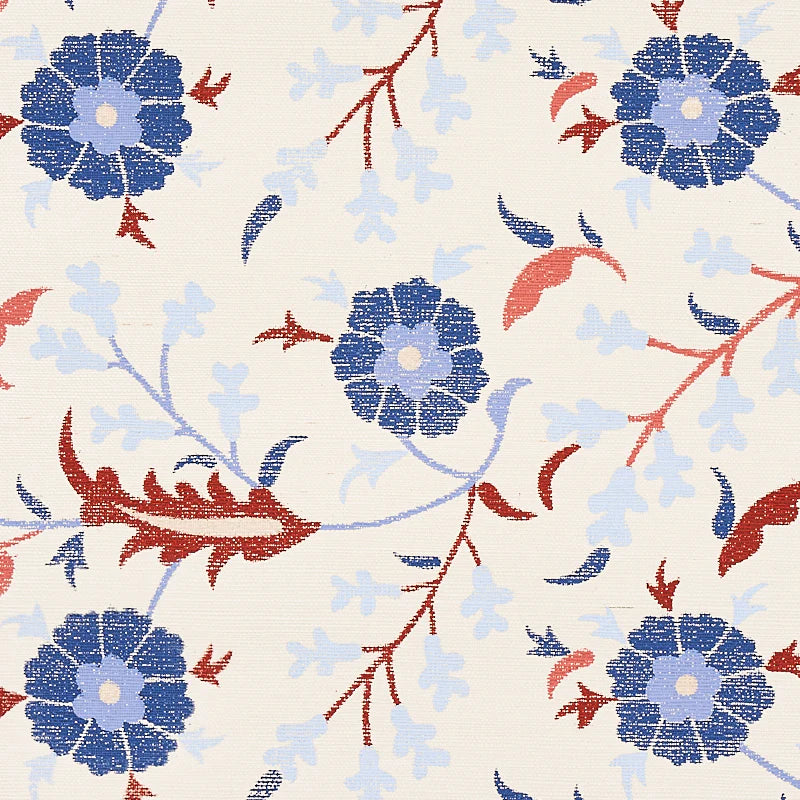 Floralia Sisal Wallpaper by Schumacher