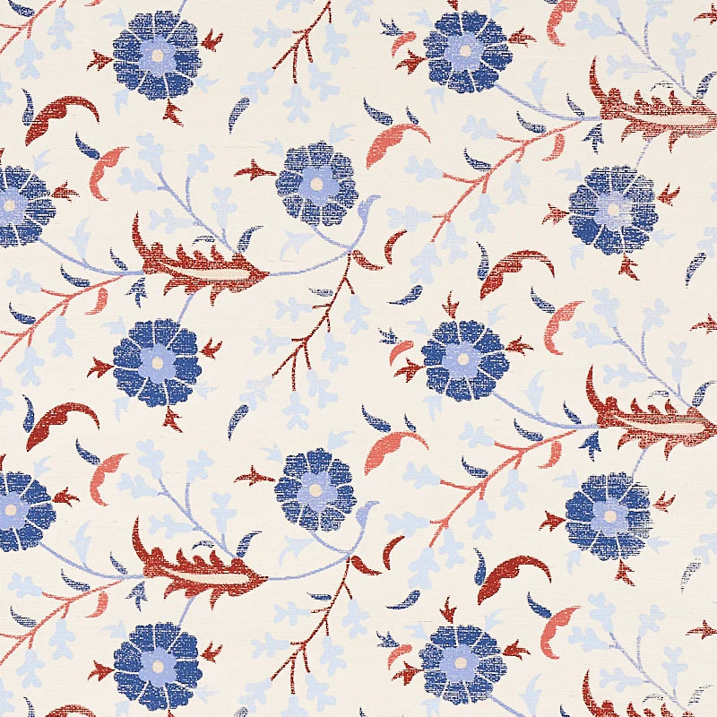 Floralia Sisal Wallpaper by Schumacher