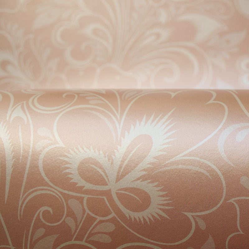 Florence Peach Wallpaper