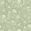 Florence Vintage Green Wallpaper by Olenka Design