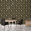 Citron Botanical Wallpaper by Galerie (Just Kitchens Collection)