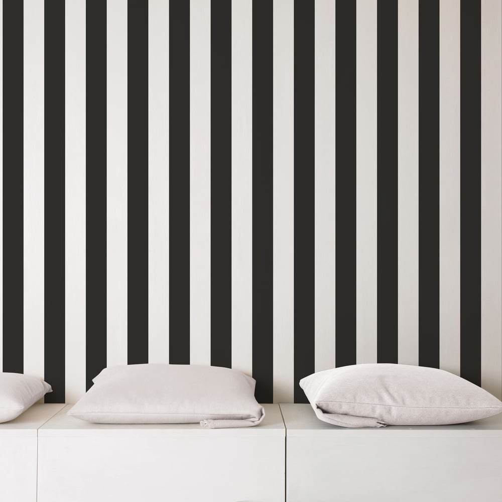 Awning Stripe Wallpaper by Galerie (Smart Stripes 3 Collection)