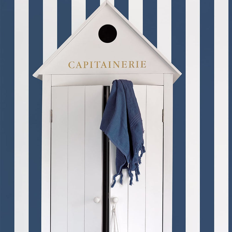 Awning Stripe Wallpaper by Galerie (Smart Stripes 3 Collection)