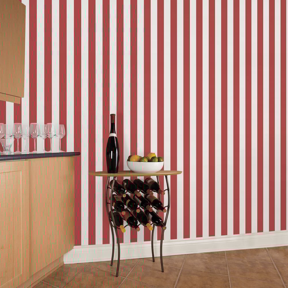 Awning Stripe Wallpaper by Galerie (Smart Stripes 3 Collection)