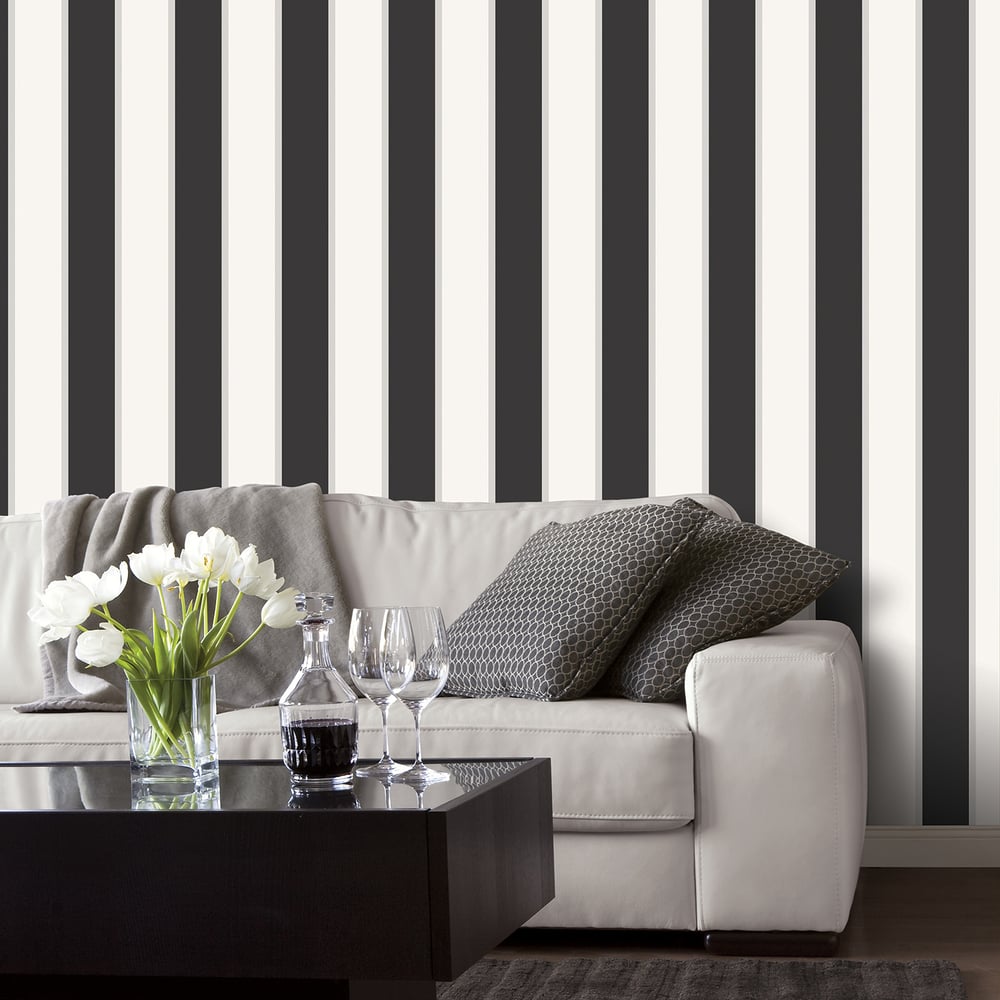 Formal Stripe Wallpaper by Galerie (Smart Stripes 3 Collection)