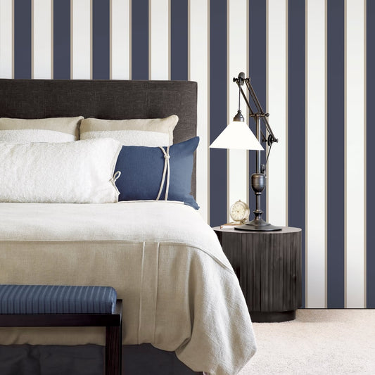Formal Stripe Wallpaper by Galerie (Smart Stripes 3 Collection)
