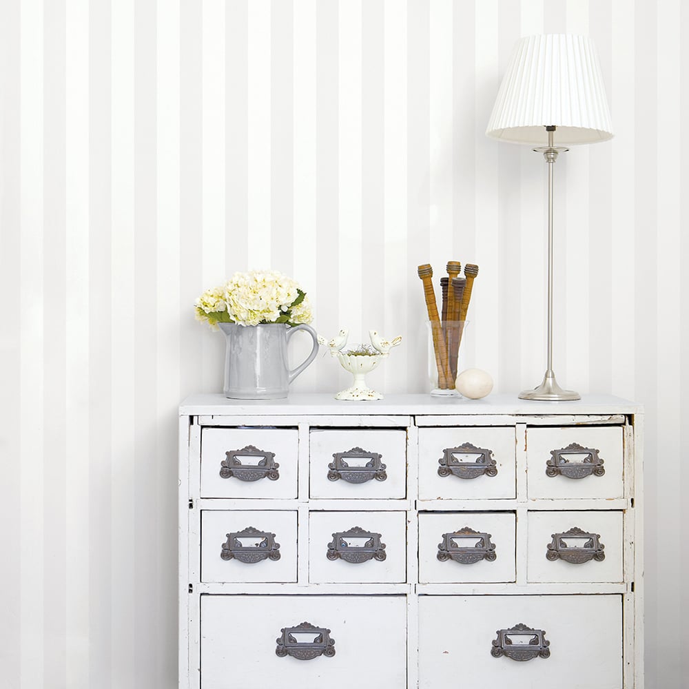 Matte/Shiny Emboss Stripe Wallpaper by Galerie (Smart Stripes 3 Collection)