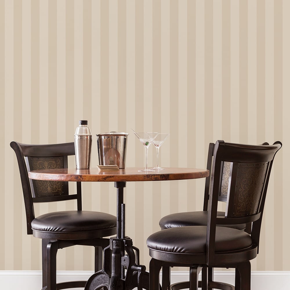 Matte/Shiny Emboss Stripe Wallpaper by Galerie (Smart Stripes 3 Collection)