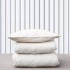 Napkin Stripe Wallpaper by Galerie (Smart Stripes 3 Collection)