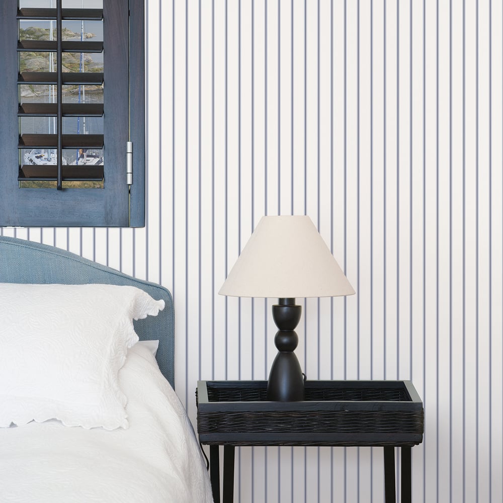 Napkin Stripe Wallpaper by Galerie (Smart Stripes 3 Collection)