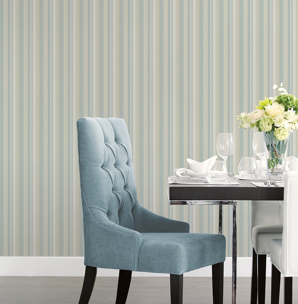 Pinstripe Wallpaper by Galerie (Smart Stripes 3 Collection)