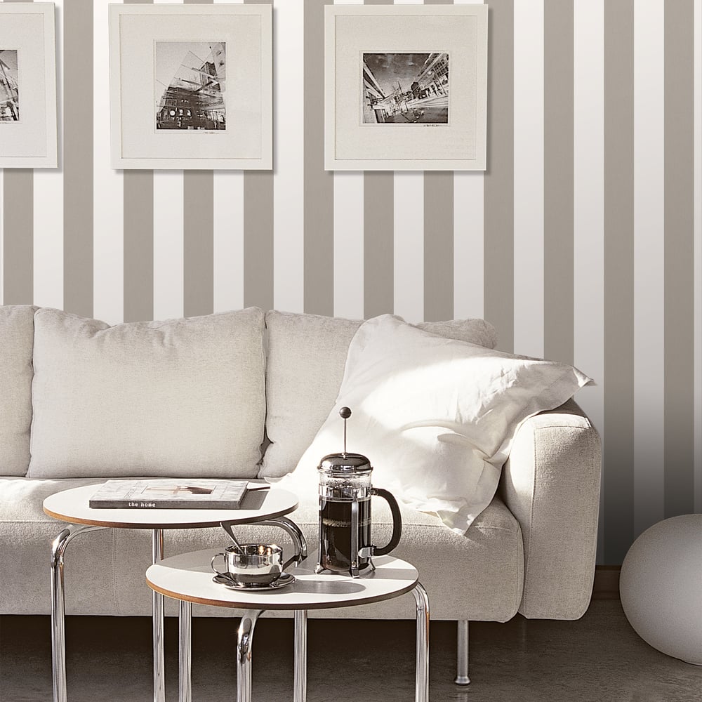 Surface Stripe Wallpaper by Galerie (Smart Stripes 3 Collection)