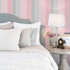 Wide Stripe Wallpaper by Galerie (Smart Stripes 3 Collection)