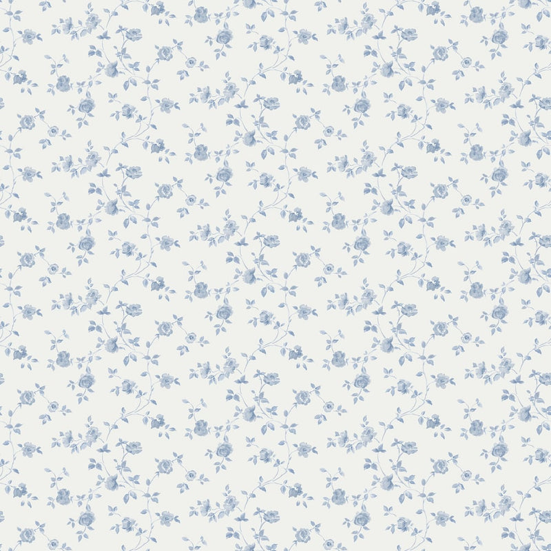 Modern Rose Trail Wallpaper by Galerie (Miniatures 3 Collection)